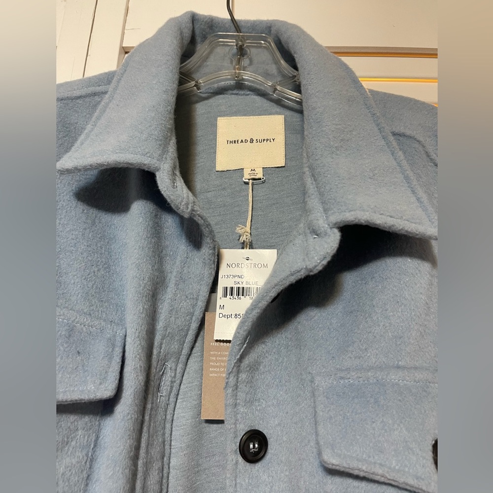 NWT Thread & Supply Shacket - Picture 3 of 8